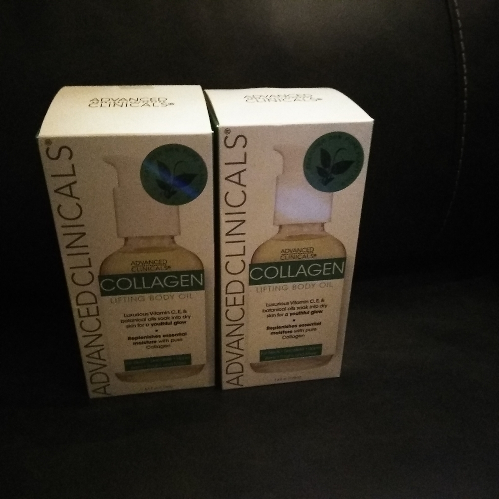 Advanced Clinicals Collagen Lifting Body Oil